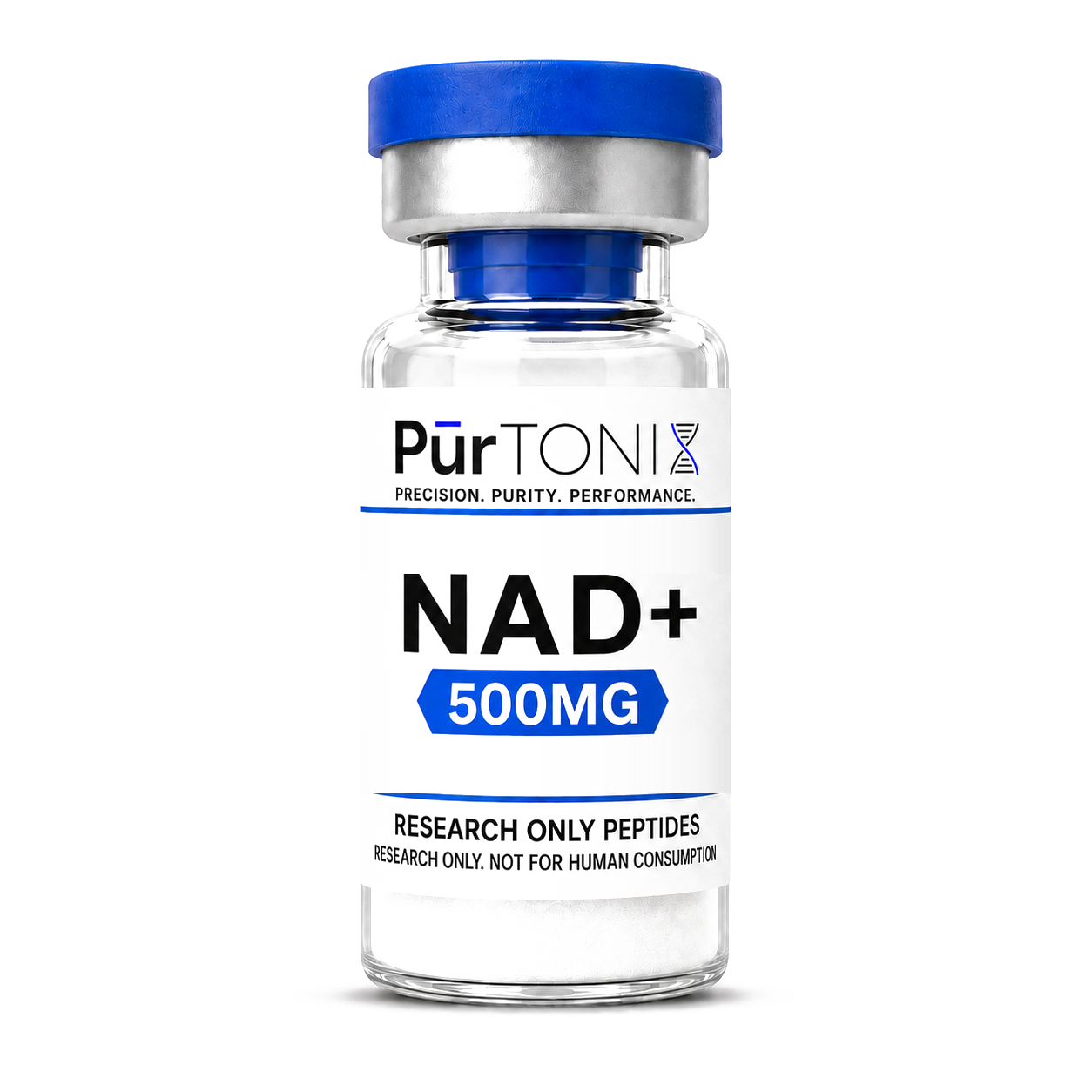 NAD+ coenzyme research reagent vial — 500mg lyophilized